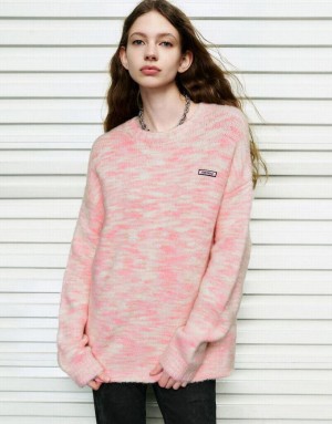 Urban Revivo Printed Crew Neck ニット カーディガン レディース 緑 | 704659-XYG